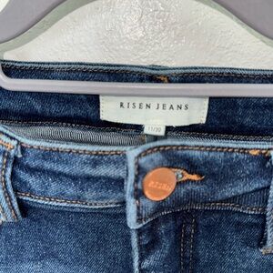 Risen Jeans Women's Blue Boyfriend Jeans